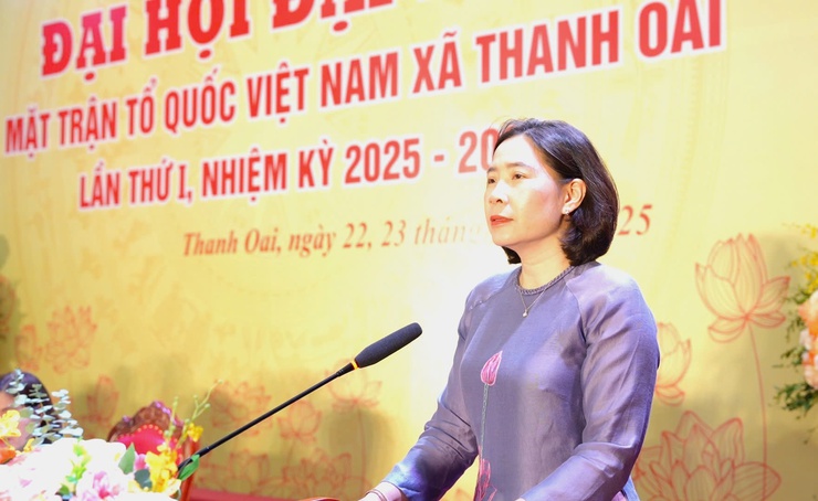 Đại hội UBMTTQ Việt Nam xã Thanh Oai lần thứ I, nhiệm kỳ 2025 - 2030: Xây dựng khối đại đoàn kết toàn dân vững mạnh- Ảnh 7.