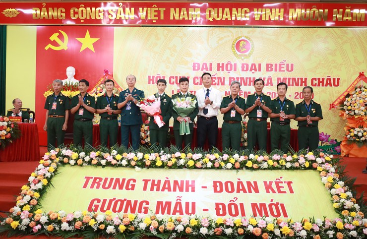 Đại hội Hội Cựu chiến binh xã Minh Châu lần thứ VIII, nhiệm kỳ 2025 – 2030: Phát huy truyền thống “Bộ đội Cụ Hồ”, xây dựng quê hương Xanh – Văn minh – Hạnh phúc- Ảnh 7.