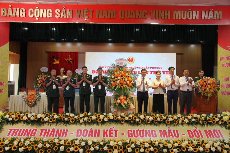 Đại hội đại biểu Hội CCB phường Xuân Phương lần thứ VIII, nhiệm kỳ 2025-2030 thành công tốt đẹp.- Ảnh 3.