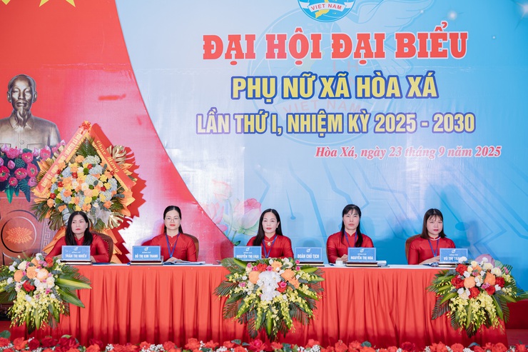 ĐẠI HỘI ĐẠI BIỂU PHỤ NỮ XÃ HÒA XÁ LẦN THỨ I, NHIỆM KỲ 2025 – 2030: KHÁT VỌNG VƯƠN LÊN TRONG KỶ NGUYÊN MỚI- Ảnh 4.