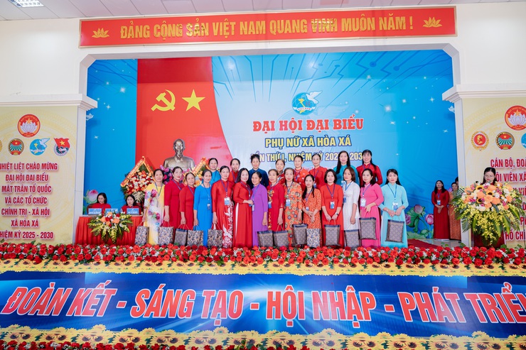 ĐẠI HỘI ĐẠI BIỂU PHỤ NỮ XÃ HÒA XÁ LẦN THỨ I, NHIỆM KỲ 2025 – 2030: KHÁT VỌNG VƯƠN LÊN TRONG KỶ NGUYÊN MỚI- Ảnh 7.