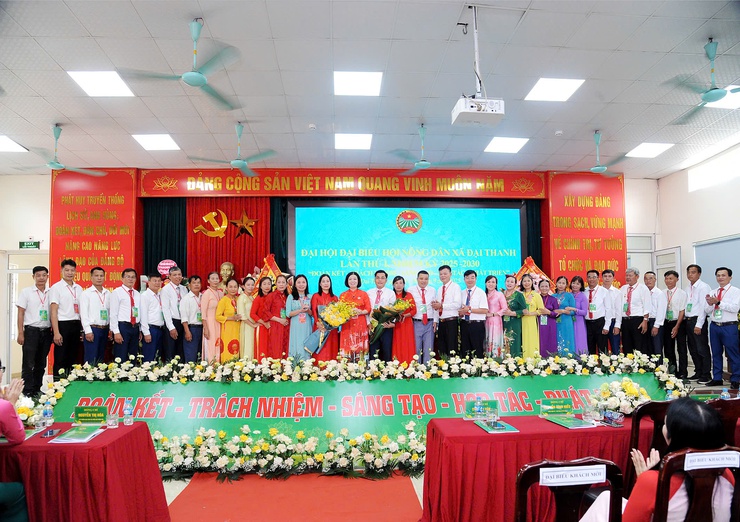 Đồng chí Nguyễn Tá Cường – Phó chủ tịch thường trực UB.MTTQVN xã được Đại hội tín nhiệm bầu làm Chủ tịch Hội nông dân xã Đại Thanh nhiệm kỳ 2025 – 2030- Ảnh 3.