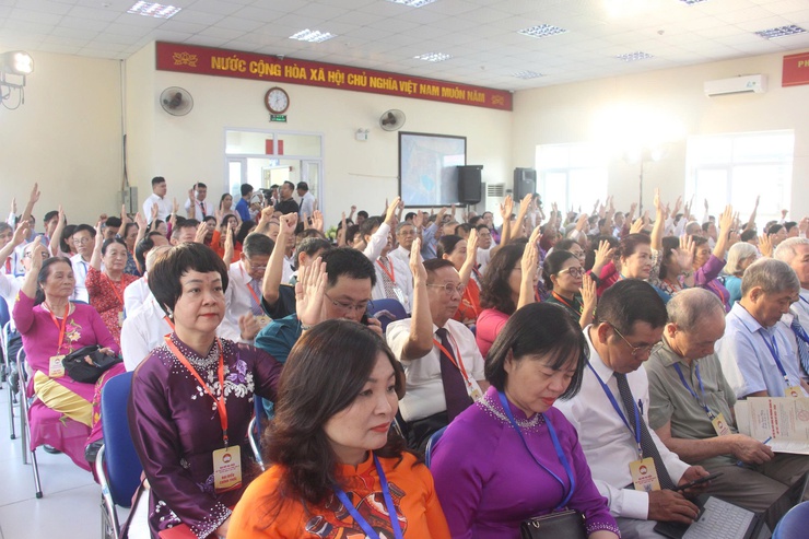 Đại hội đại biểu Mặt trận Tổ quốc Việt Nam phường Giảng võ lần thứ I, nhiệm kỳ 2025-2030 thành công tốt đẹp- Ảnh 3.