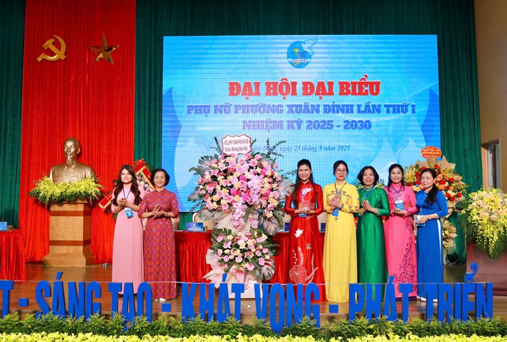 Đại hội đại biểu Phụ nữ phường Xuân Đỉnh lần thứ I: Khẳng định vai trò, trí tuệ và khát vọng của phụ nữ thời kỳ mới- Ảnh 2.