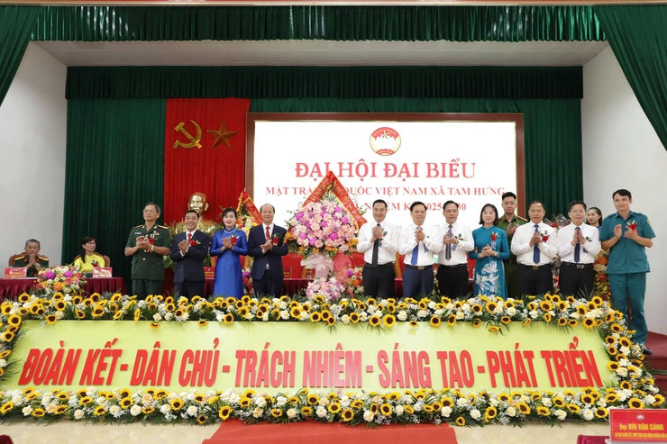 Đại hội MTTQ Việt Nam xã Tam Hưng: Đại đoàn kết toàn dân – Khát vọng dựng xây Tam Hưng mới- Ảnh 6.