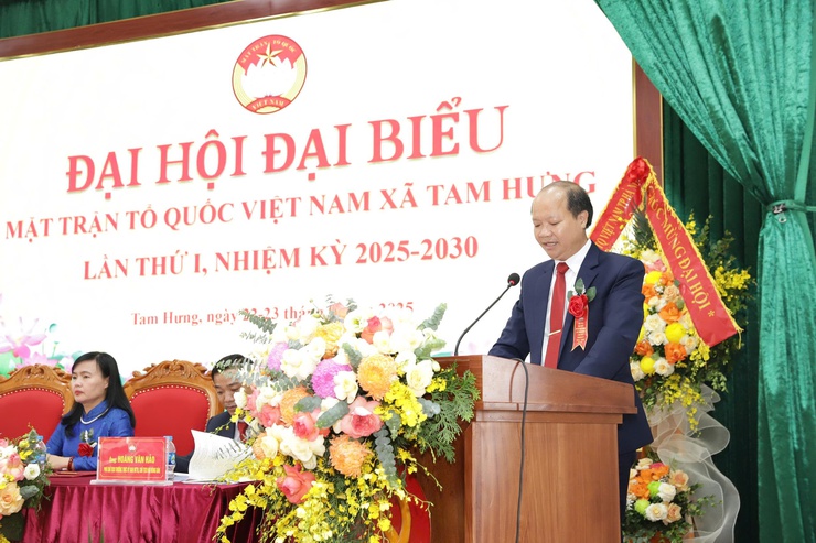 Đại hội MTTQ Việt Nam xã Tam Hưng: Đại đoàn kết toàn dân – Khát vọng dựng xây Tam Hưng mới- Ảnh 5.