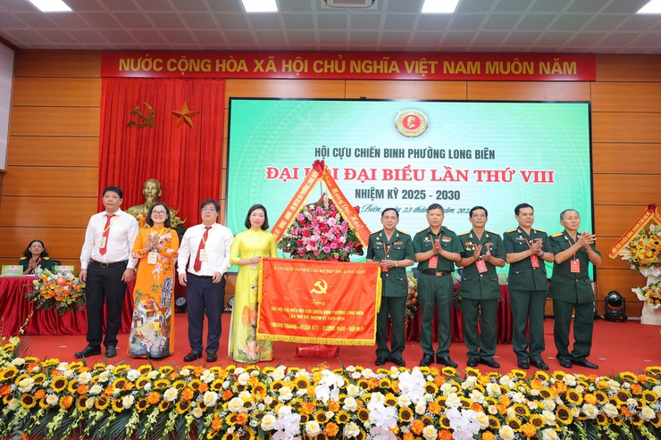 Đại hội Đại biểu Hội Cựu chiến binh phường Long Biên lần thứ VIII, nhiệm kỳ 2025 – 2030 thành công tốt đẹp- Ảnh 9.