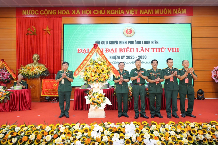 Đại hội Đại biểu Hội Cựu chiến binh phường Long Biên lần thứ VIII, nhiệm kỳ 2025 – 2030 thành công tốt đẹp- Ảnh 11.