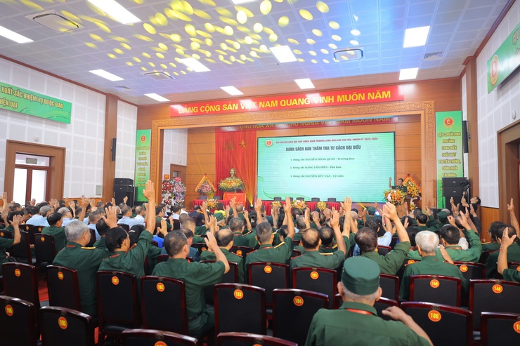 Đại hội Đại biểu Hội Cựu chiến binh phường Long Biên lần thứ VIII, nhiệm kỳ 2025 – 2030 thành công tốt đẹp- Ảnh 12.