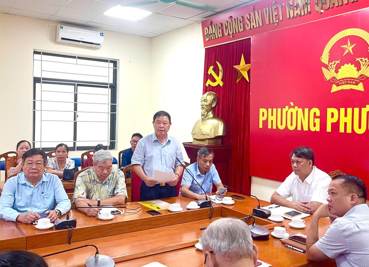 Cử tri phường Phương Liệt kiến nghị với Đoàn đại biểu Quốc hội TP. Hà Nội, đơn vị bầu cử số 3 trước kỳ họp thứ 10 - Quốc hội khóa XV- Ảnh 2.