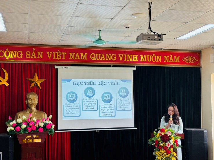 XÃ THANH TRÌ TỔ CHỨC HỘI THẢO CHUYÊN ĐỀ
“SỐ HOÁ HÔM NAY – THÀNH CÔNG NGÀY MAI”
- BƯỚC TIẾN MỚI TRONG CHUYỂN ĐỔI SỐ GIÁO DỤC- Ảnh 3.