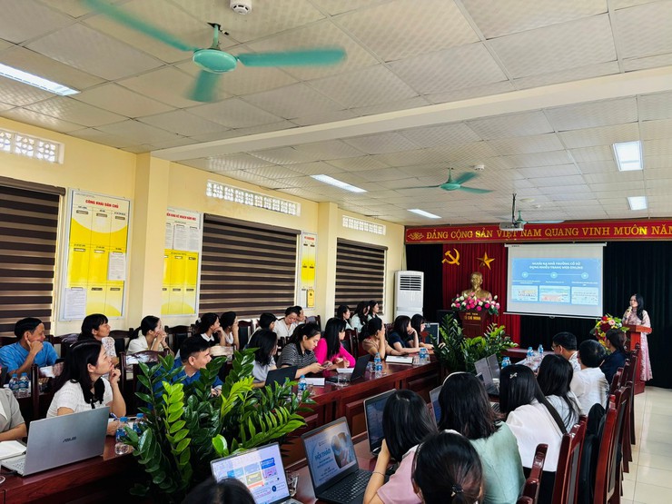 XÃ THANH TRÌ TỔ CHỨC HỘI THẢO CHUYÊN ĐỀ
“SỐ HOÁ HÔM NAY – THÀNH CÔNG NGÀY MAI”
- BƯỚC TIẾN MỚI TRONG CHUYỂN ĐỔI SỐ GIÁO DỤC- Ảnh 6.