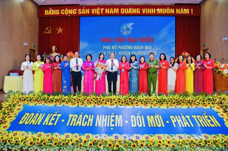 Đại hội đại biểu Hội Liên hiệp phụ nữ phường Bạch Mai lần thứ I, nhiệm kỳ 2025-2030
- Ảnh 4.