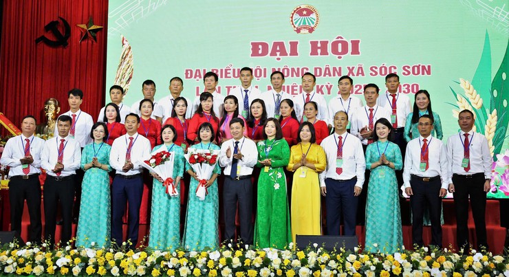 ĐẠI HỘI ĐẠI BIỂU HỘI NÔNG DÂN XÃ SÓC SƠN LẦN THỨ I, NHIỆM KỲ 2025-2030- Ảnh 1.