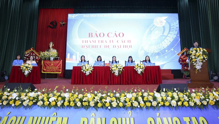 ĐẠI HỘI ĐẠI BIỂU HỘI LIÊN HIỆP PHỤ NỮ XÃ SÓC SƠN LẦN THỨ I, NHIỆM KỲ 2025-2030 - Ảnh 9.