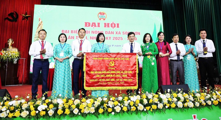 ĐẠI HỘI ĐẠI BIỂU HỘI NÔNG DÂN XÃ SÓC SƠN LẦN THỨ I, NHIỆM KỲ 2025-2030- Ảnh 2.