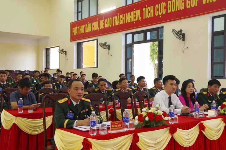 ĐOÀN CƠ SỞ TRUNG ĐOÀN 141 TỔ CHỨC THÀNH CÔNG ĐẠI HỘI ĐẠI BIỂU, NHIỆM KỲ 2025-20230- Ảnh 5.