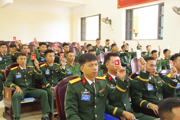 ĐOÀN CƠ SỞ TRUNG ĐOÀN 141 TỔ CHỨC THÀNH CÔNG ĐẠI HỘI ĐẠI BIỂU, NHIỆM KỲ 2025-20230- Ảnh 2.