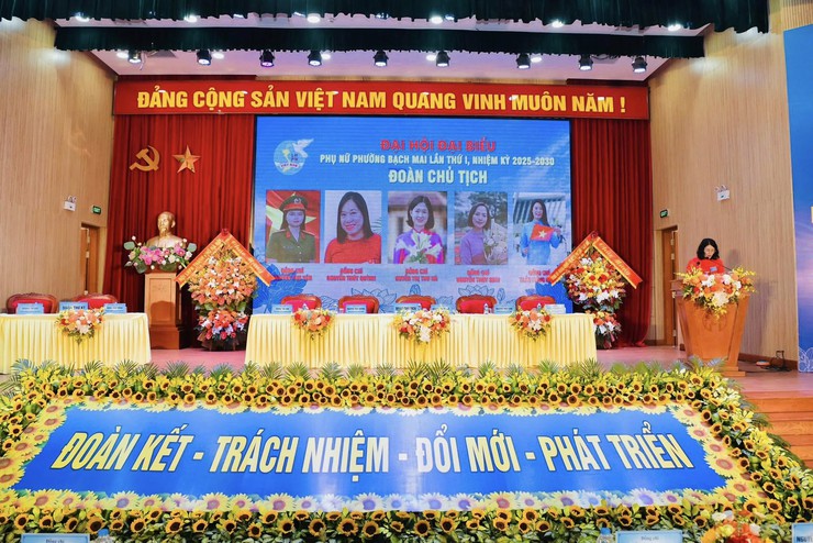 Đại hội đại biểu Hội Liên hiệp phụ nữ phường Bạch Mai lần thứ I, nhiệm kỳ 2025-2030
- Ảnh 6.
