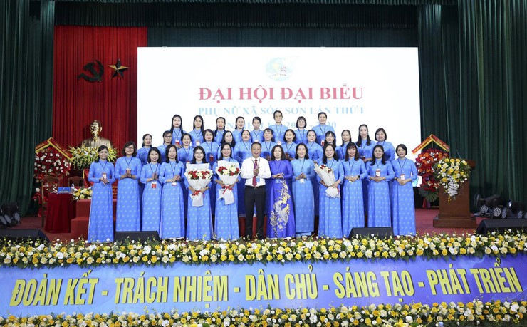 ĐẠI HỘI ĐẠI BIỂU HỘI LIÊN HIỆP PHỤ NỮ XÃ SÓC SƠN LẦN THỨ I, NHIỆM KỲ 2025-2030 - Ảnh 5.