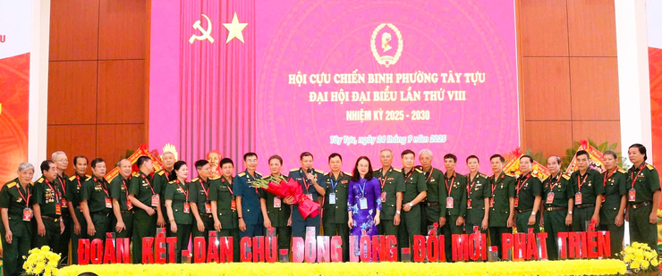 Đại hội đại biểu Hội Cựu chiến binh phường Tây Tựu lần thứ VIII nhiệm kỳ 2025-2030- Ảnh 5.