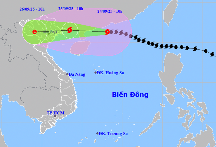 Bão Ragasa ảnh hưởng đến Hà Nội như thế nào?- Ảnh 1.
