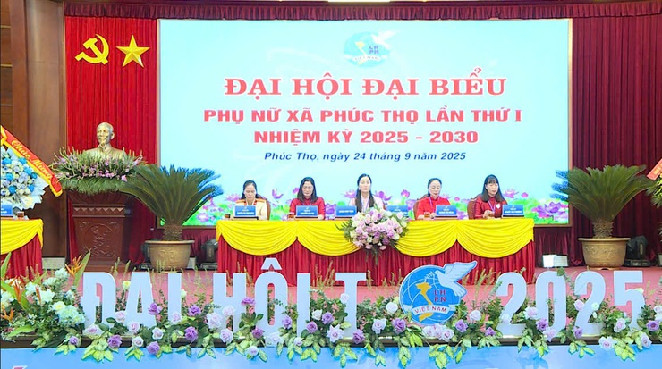 Đại hội đại biểu Hội LHPN xã Phúc Thọ nhiệm kỳ 2025-2030 thành công tốt đẹp- Ảnh 6.