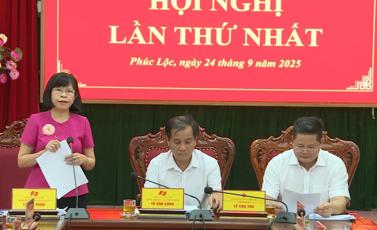 Hội nghị lần thứ Nhất Ban Chấp hành Đảng bộ xã khoá I, nhiệm kỳ 2025-2030- Ảnh 2.