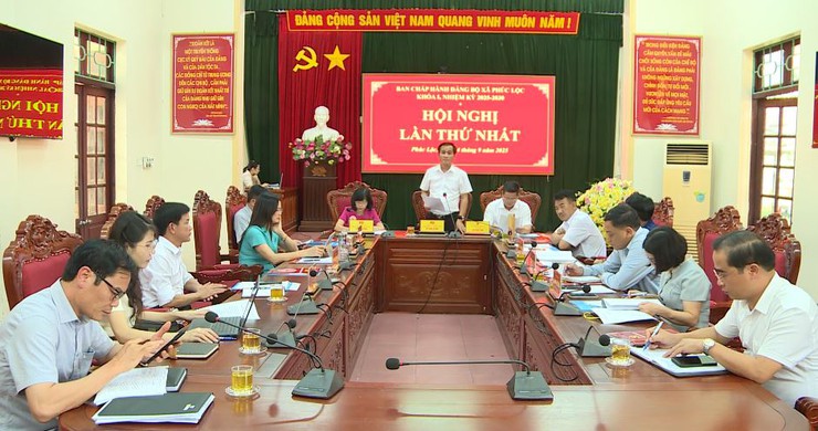Hội nghị lần thứ Nhất Ban Chấp hành Đảng bộ xã khoá I, nhiệm kỳ 2025-2030- Ảnh 7.
