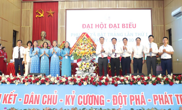 Đại hội đại biểu Phụ nữ xã Bát Tràng lần thứ I, nhiệm kỳ 2025-2030: Ở đâu có phụ nữ, ở đó có hoạt động hội- Ảnh 2.