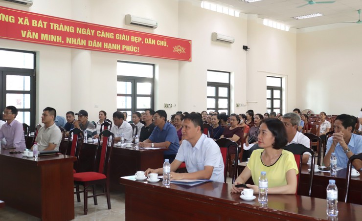 Bát Tràng tập huấn công tác phòng chống sốt xuất huyết trên địa bàn- Ảnh 1.