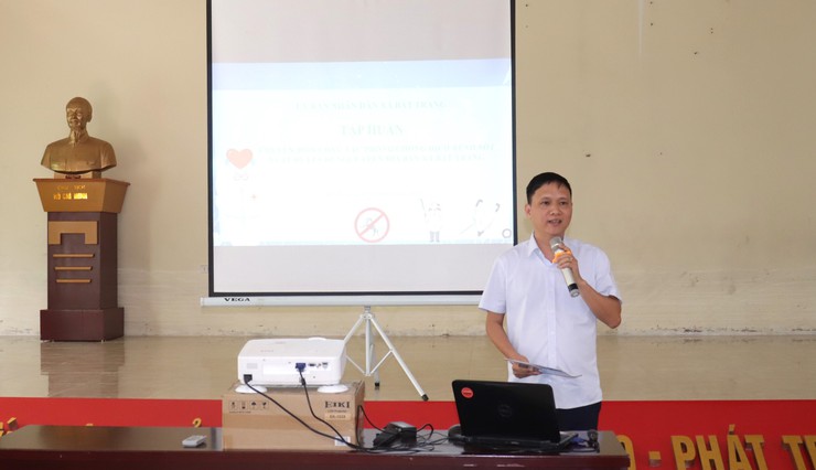 Bát Tràng tập huấn công tác phòng chống sốt xuất huyết trên địa bàn- Ảnh 2.