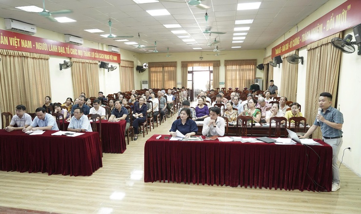 Xã Thường Tín đẩy nhanh tiến độ GPMB Dự án đường sắt cao tốc Bắc - Nam- Ảnh 1.