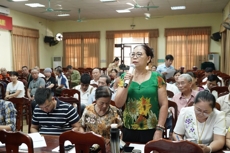 Xã Thường Tín đẩy nhanh tiến độ GPMB Dự án đường sắt cao tốc Bắc - Nam- Ảnh 4.