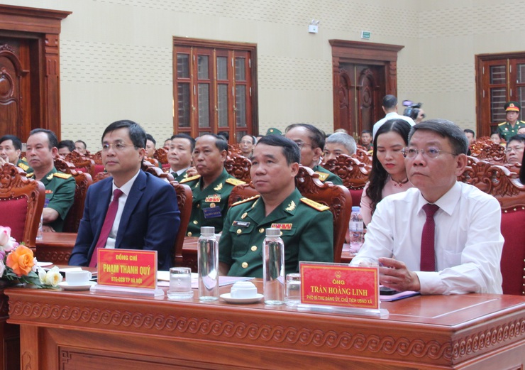 Chúc mừng Đại hội đại biểu Hội Cựu chiến binh xã Thạch Thất lần thứ VIII thành công tốt đẹp- Ảnh 7.