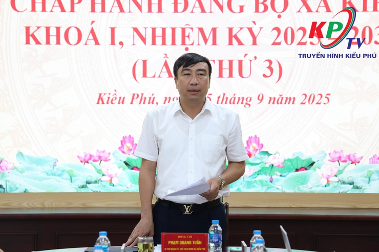 Ban chấp hành Đảng bộ xã Kiều Phú tổ chức hội nghị triển khai, quán triệt một số nhiệm vụ trọng tâm trong những tháng cuối năm 2025- Ảnh 11.