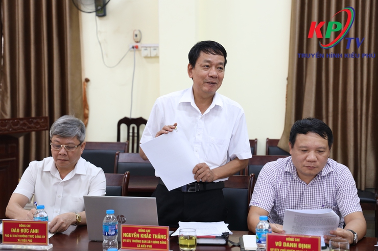 Ban chấp hành Đảng bộ xã Kiều Phú tổ chức hội nghị triển khai, quán triệt một số nhiệm vụ trọng tâm trong những tháng cuối năm 2025- Ảnh 7.
