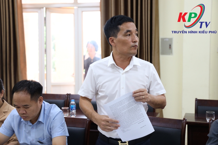 Ban chấp hành Đảng bộ xã Kiều Phú tổ chức hội nghị triển khai, quán triệt một số nhiệm vụ trọng tâm trong những tháng cuối năm 2025- Ảnh 4.