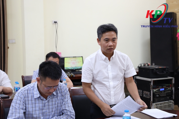 Ban chấp hành Đảng bộ xã Kiều Phú tổ chức hội nghị triển khai, quán triệt một số nhiệm vụ trọng tâm trong những tháng cuối năm 2025- Ảnh 3.