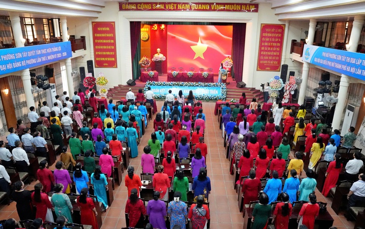 Đại hội đại biểu Hội Liên hiệp Phụ nữ phường Sơn Tây lần thứ I, nhiệm kỳ 2025 – 2030- Ảnh 3.