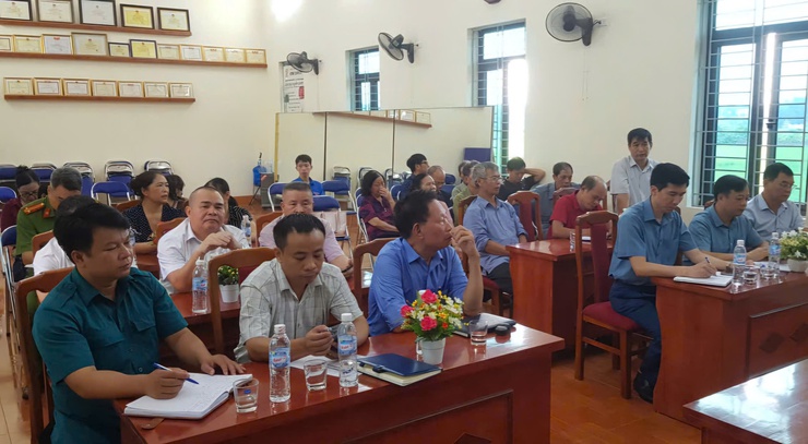 CHỦ TỊCH UBND XÃ NỘI BÀI HỒ VIỆT HÙNG LÀM VIỆC VỚI KHU DÂN CƯ SỐ 2 VÀ KHU DÂN CƯ SỐ 3- Ảnh 2.