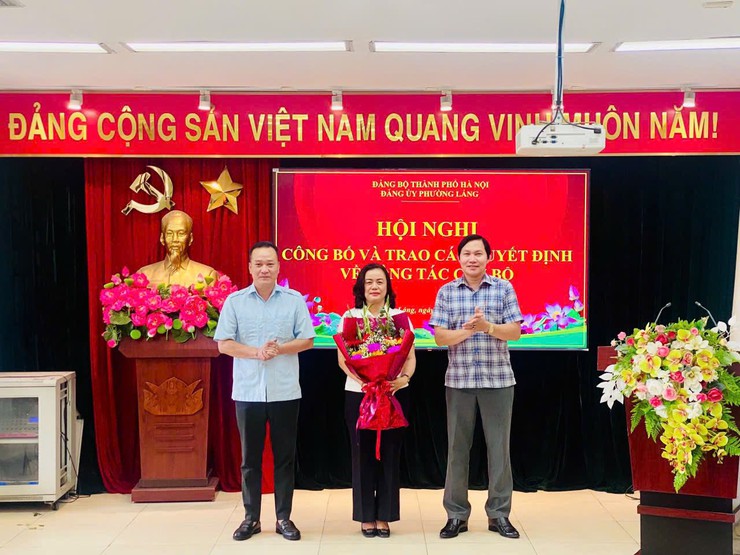 ĐẢNG ỦY PHƯỜNG LÁNG TỔ CHỨC HỘI NGHỊ CÔNG TÁC CÁN BỘ- Ảnh 2.