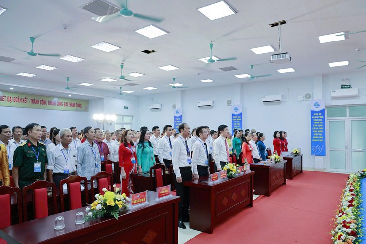 ĐẠI HỘI ĐẠI BIỂU HỘI LHPN XÃ ĐA PHÚC LẦN THỨ I, NHIỆM KỲ 2025-2030 THÀNH CÔNG TỐT ĐẸP- Ảnh 1.