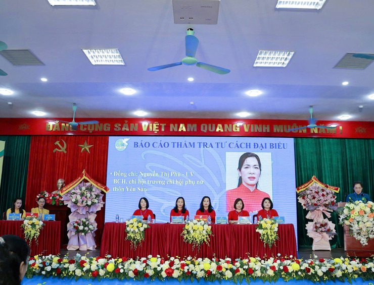 ĐẠI HỘI ĐẠI BIỂU HỘI LHPN XÃ ĐA PHÚC LẦN THỨ I, NHIỆM KỲ 2025-2030 THÀNH CÔNG TỐT ĐẸP- Ảnh 7.