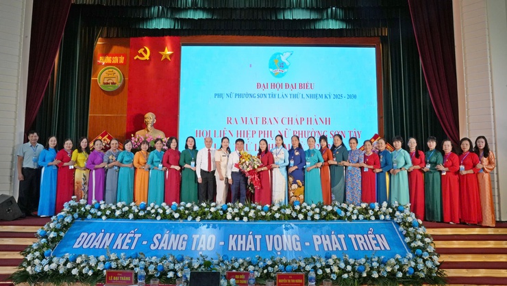 Đại hội đại biểu Hội Liên hiệp Phụ nữ phường Sơn Tây lần thứ I, nhiệm kỳ 2025 – 2030- Ảnh 5.