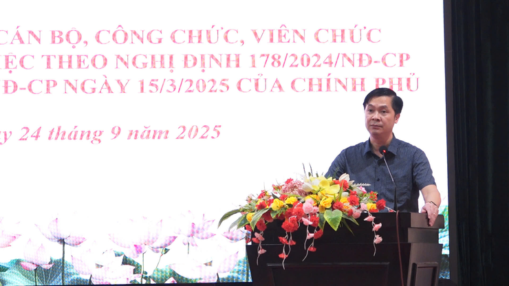 HỘI NGHỊ CÔNG BỐ VÀ TRAO QUYẾT ĐỊNH NGHỈ HƯU TRƯỚC TUỔI, NGHỈ THÔI VIỆC THEO NGHỊ ĐỊNH 178 VÀ NGHỊ ĐỊNH 67 CỦA CHÍNH PHỦ- Ảnh 4.