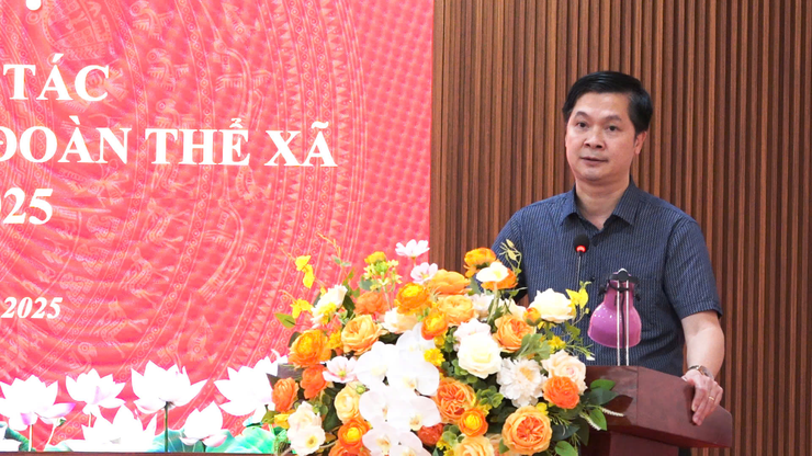 HỘI NGHỊ GIAO BAN CÔNG TÁC ĐẢNG, CHÍNH QUYỀN VÀ ĐOÀN THỂ QUÝ III NĂM 2025- Ảnh 8.