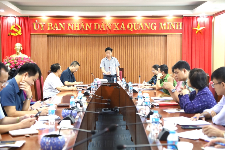 Xã Quang Minh: Chăm lo sức khỏe cộng đồng thông qua chương trình khám sức khỏe miễn phí - Ảnh 2.