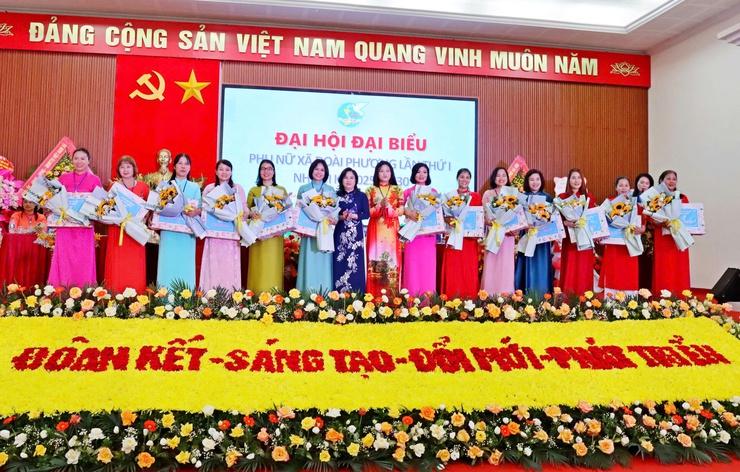 Đại hội đại biểu phụ nữ xã Đoài Phương lần thứ I nhiệm kỳ 2025 – 2030- Ảnh 9.