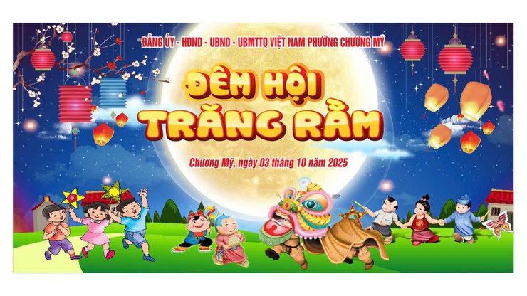 Đêm hội trăng rằm - Ngập tràn tình yêu thương và tiếng cười trẻ thơ- Ảnh 1.